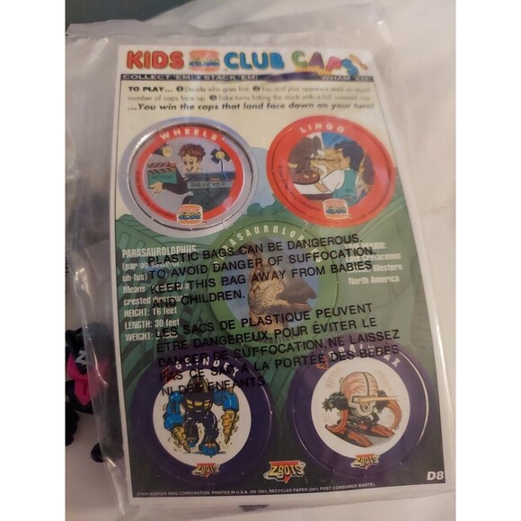 Micro Machines Z Bots Buzzsaw Burger King Kids Meal Figure Galoob 1993 SEALED 4 - Picture 5 of 10